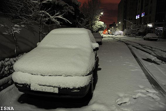 بامداد زمستانی تهران