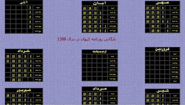 آرشیو کیهان