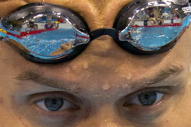 برنت هایدن شناگر کانادایی در مسابقات المپیک لندن