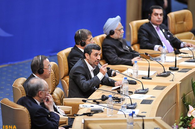 احمدی نژاد در اجلاس عدم تعهد