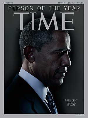 شخصیت سال ۲۰۱۲ مجله تایم / اوباما