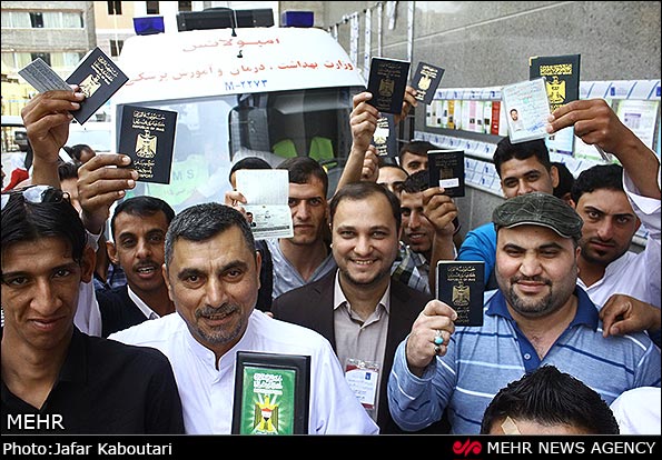 انتخابات پارلمانی عراق در مشهد (عکس)