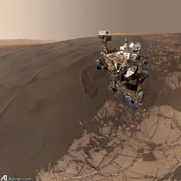 یک سلفی دیگر از «کنجکاوی» در مریخ