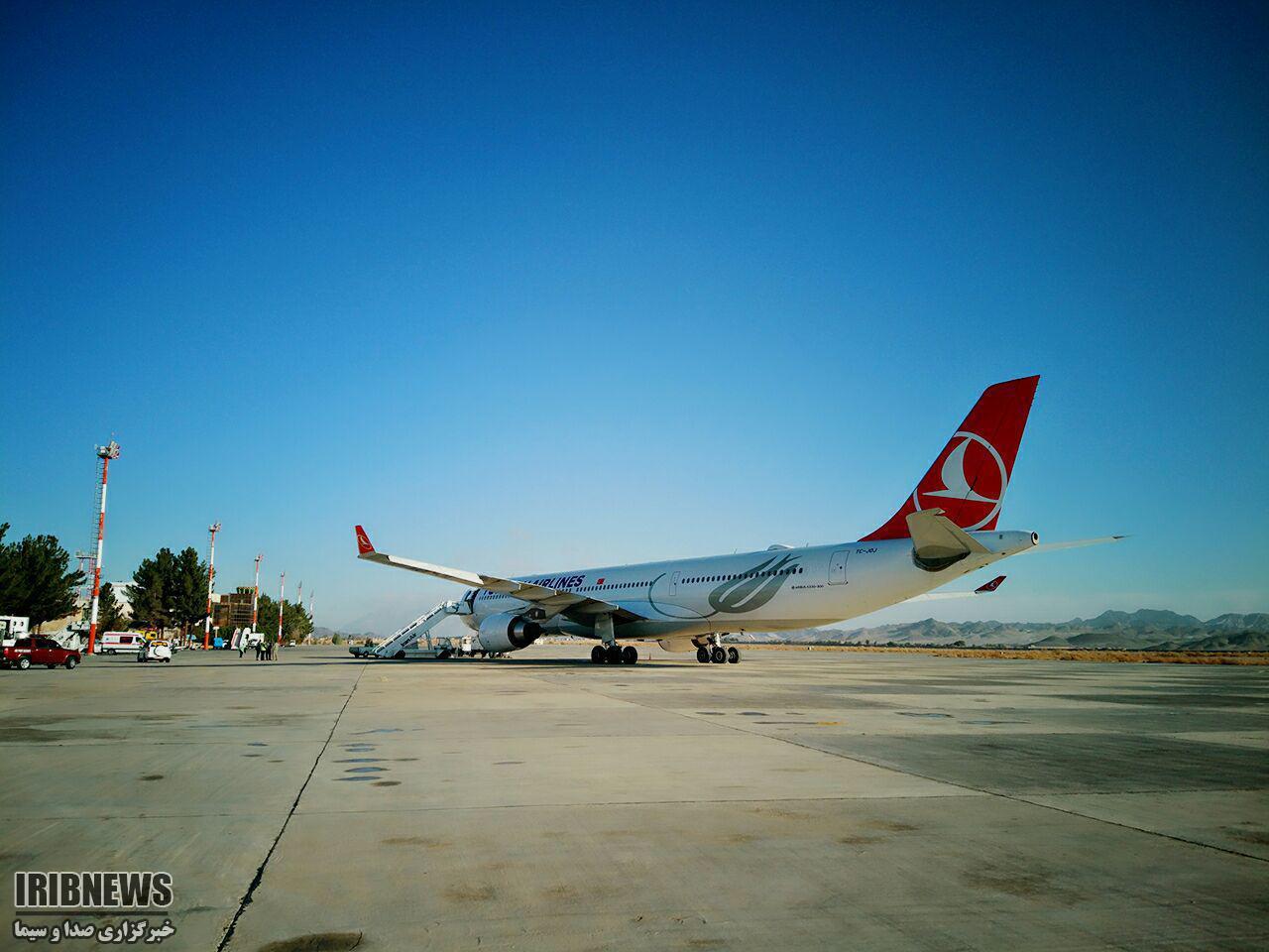 فرود هواپیمای ترکیه در فرودگاه زاهدان به دلیل بیماری یک مسافر