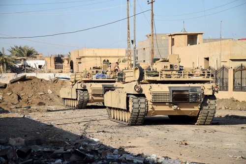 تانک های عراقی در الرمادی