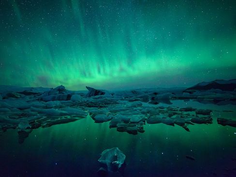 تکه های یخ- ایسلند