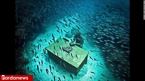 نخستین موزه زیر آب جهان (+عکس)