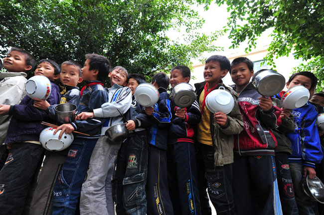 کودکان روستایی چینی