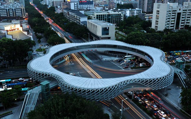 افتتاح پلی جالب و زیبا در شهر شینزن چین