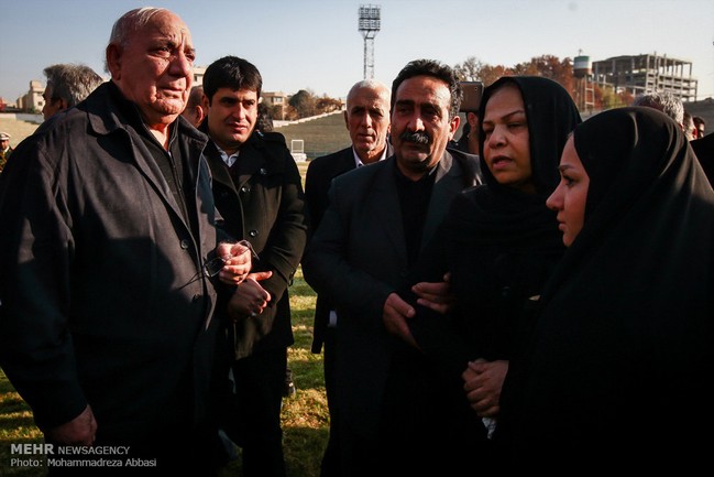 از احمدی مقدم تا دایی و مایلی کهن در مراسم تشییع مظلومی