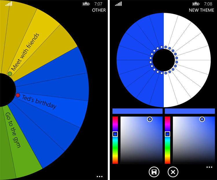 ثبت یادداشت‌ها به صورت دایره چرخان با Circle Notes