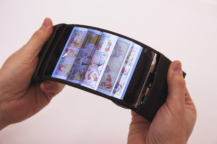 رفلکس، طراحی مفهومی یک گوشی با نمایشگر تاشو
