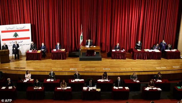  نشست پارلمان لبنان 