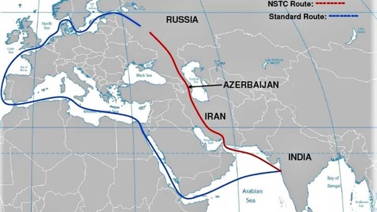 بلومبرگ: رونق کریدور جدید بین ایران و روسیه