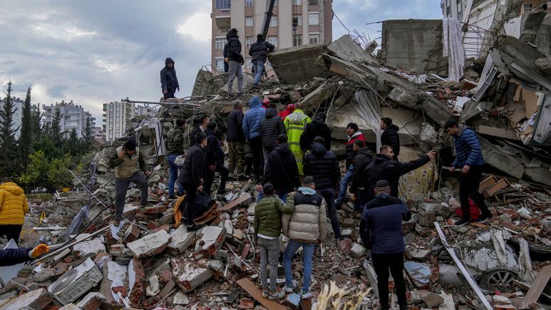 زلزله ترکیه و سوریه