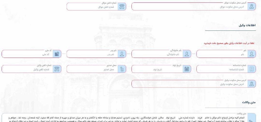 چگونه در خارج کشور به کسی در ایران وکالت دهیم؟