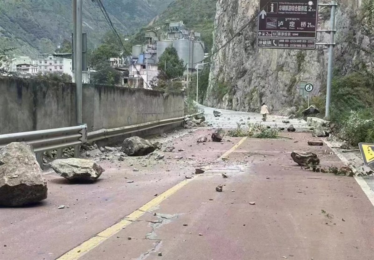 ببینید| سیچوآن چین پس از زلزله هولناک ۶.۸ ریشتری