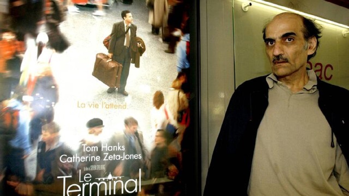 سوژه ایرانی فیلم «ترمینال» اسپیلبرگ درگذشت / 18 سال زندگی در فرودگاه
