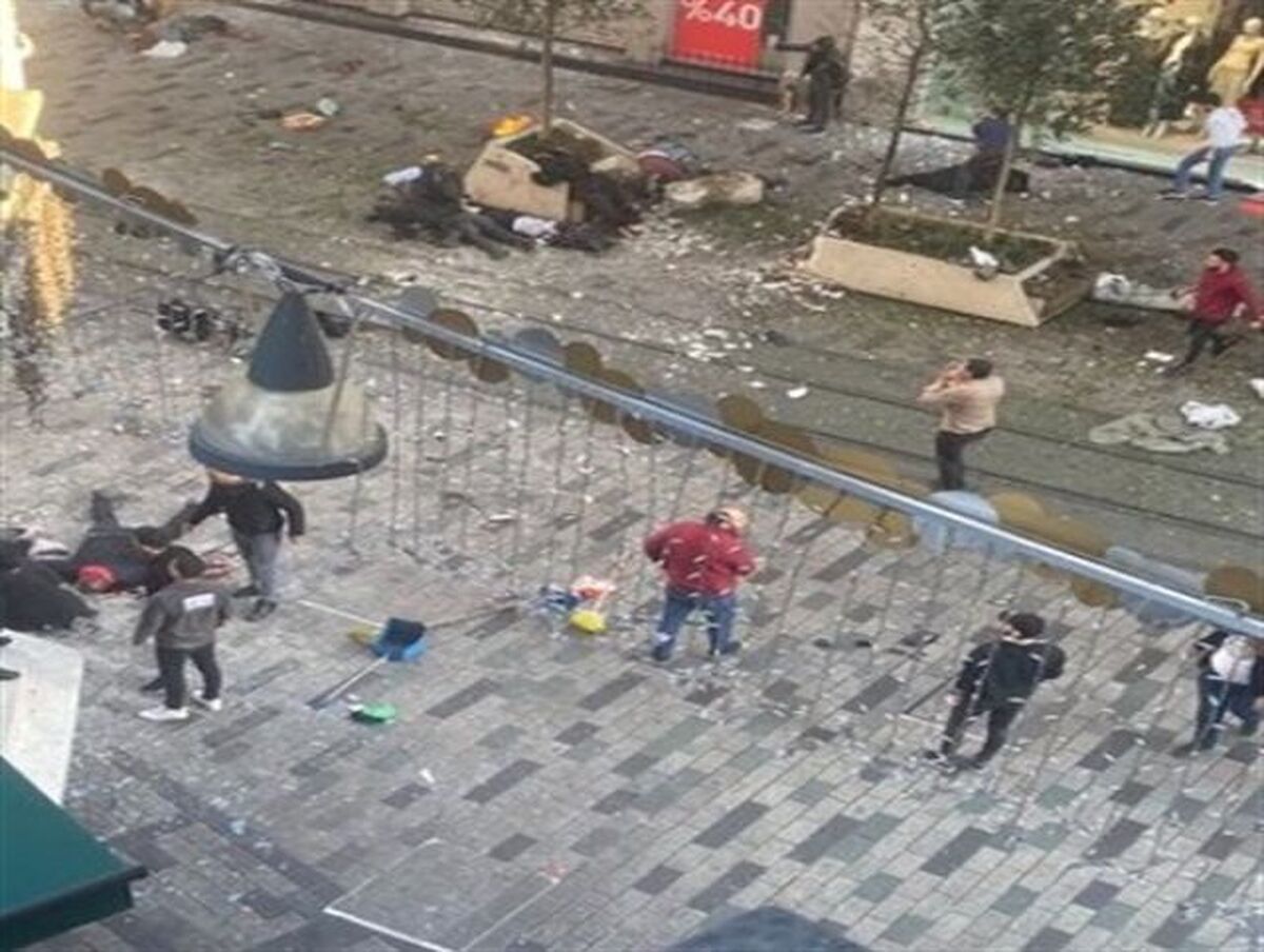 ببینید | انفجار در استانبول ترکیه