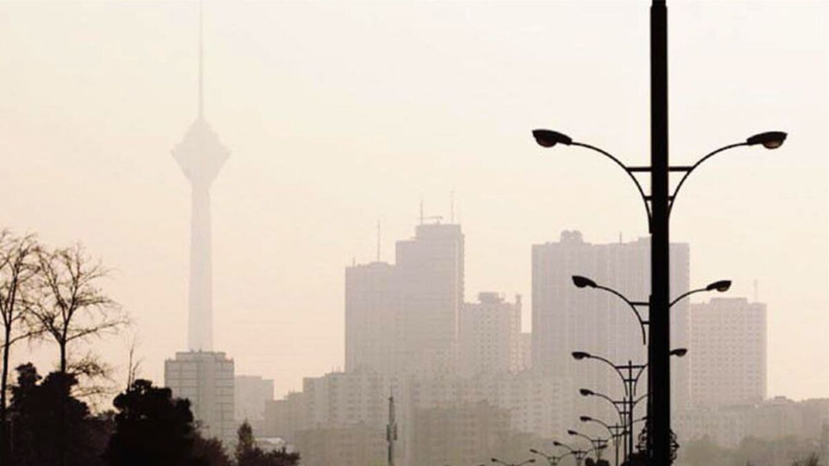 شرایط ناسالم هوای تهران +عکس