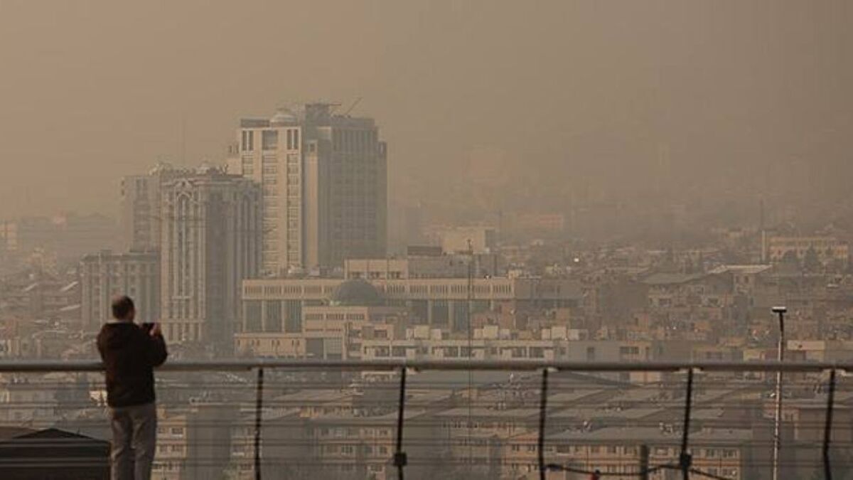 تداوم آلودگی هوای تهران/ افزایش دما تا پایان هفته