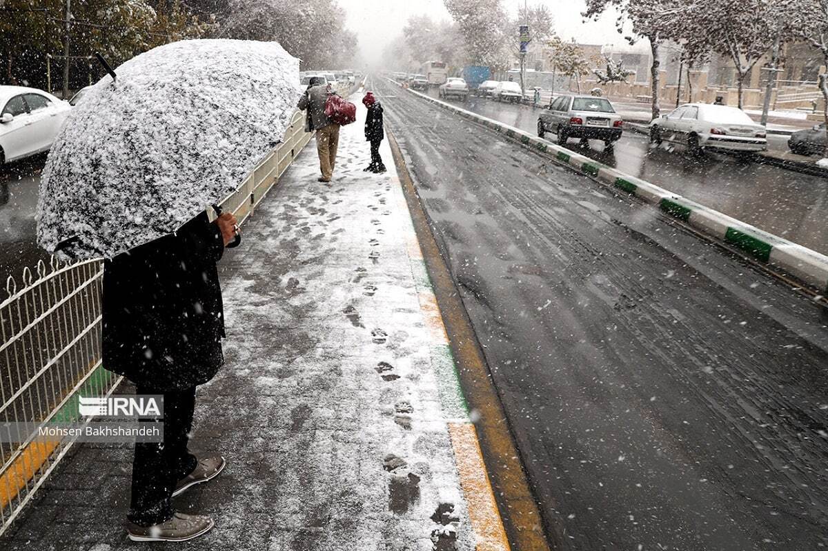 سازمان هواشناسی: آغاز بارش‌ برف و باران در بیش از ۱۰ استان از امروز