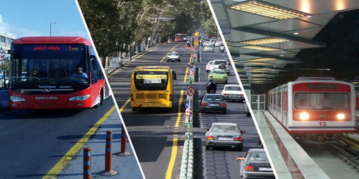 افزایش نرخ کرایه‌های حمل و نقل عمومی از اردیبهشت