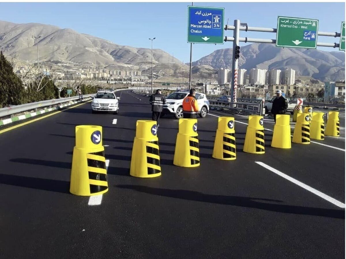 محدودیت ترافیکی در جاده چالوس و  تهران - شمال