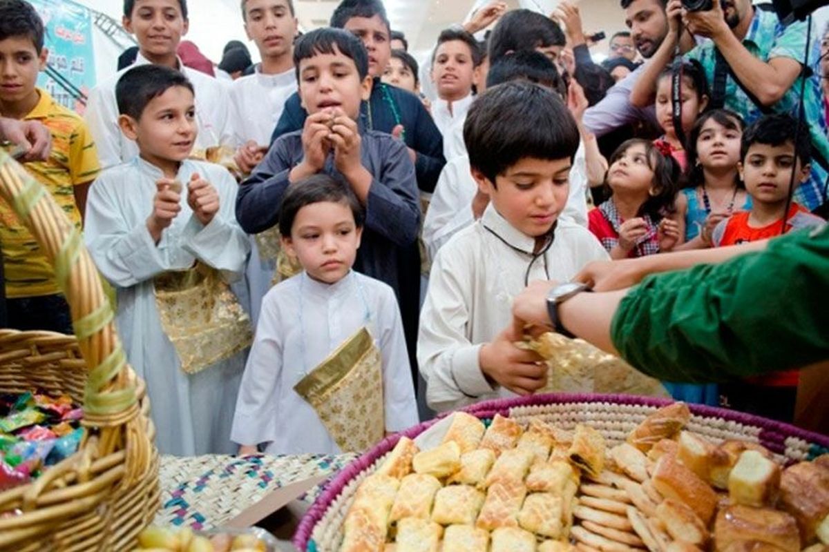 آیین سنتی «گرگیعان» در شادگان خوزستان (عکس)