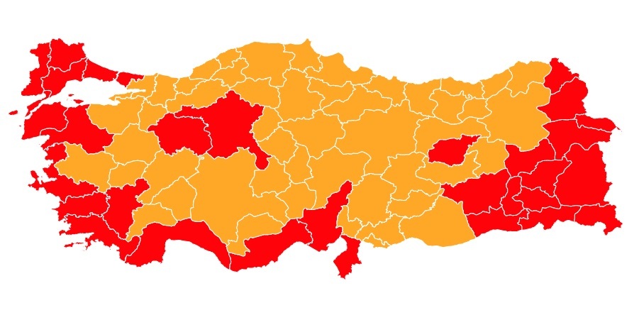 کدام مناطق ترکیه به اردوغان رأی دادند، کدام شان به قلیچدار اوغلو؟ از استانبول و آنتالیا تا مناطق کرد نشین و آنکارا (نقشه)