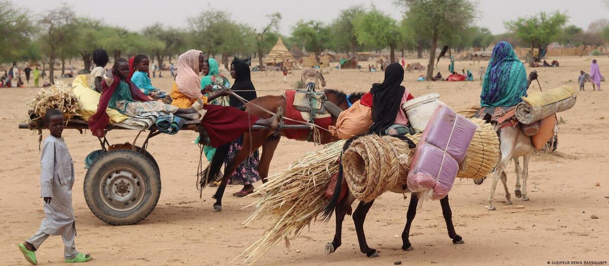 شمار آوارگان سودانی به یک میلیون نفر رسید